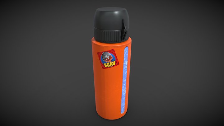 Contractors Showdown Exfil Zone water bottle. – Modello 3D gratuito STL