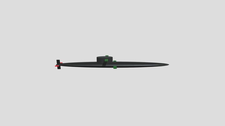 Submarine RM-1 3D Model