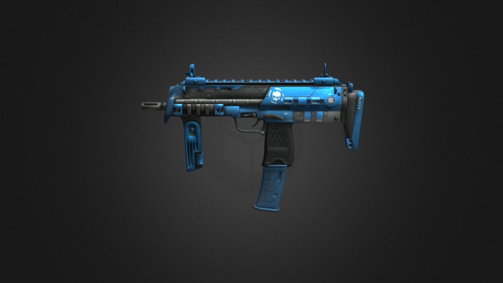 MP7 | Cirrus - 3D model by krakencommunity [83b3913] - Sketchfab