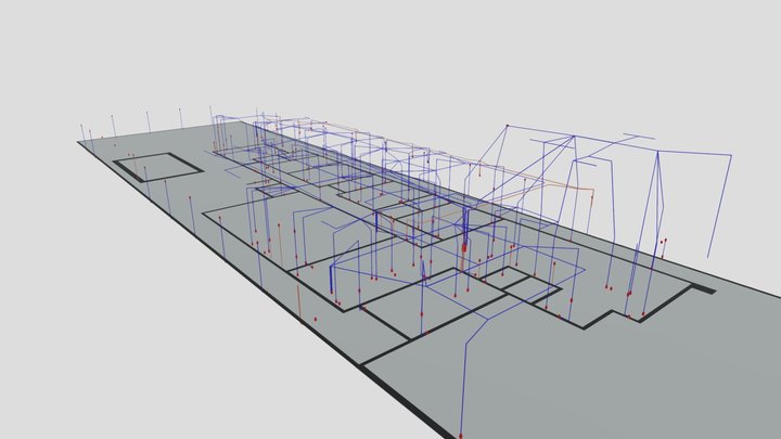Projeto de Instalações Elétricas - Athos 3D Model