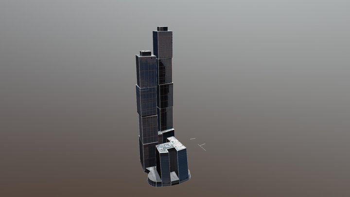 MOSCOW-CITY 3D Model
