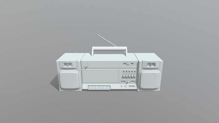 sony CFS-1000 3D Model