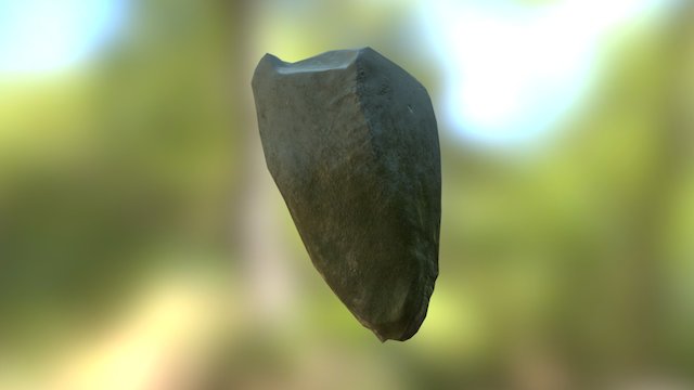 Mossy Rock 1 3D Model