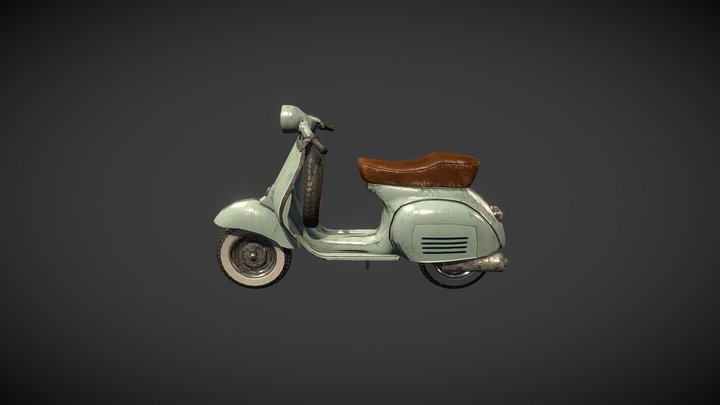 Vespa 3D Model