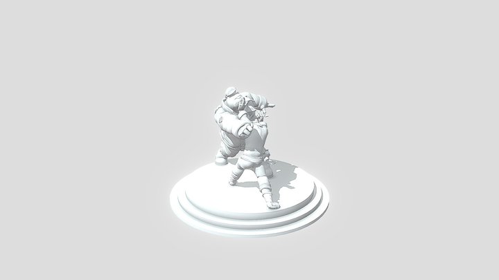 Victory_day_statue_export 3D Model