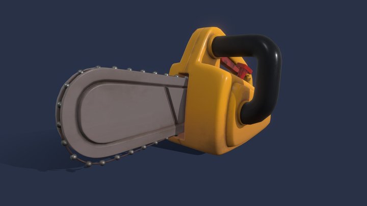 Chainsaw Toy 3D Model