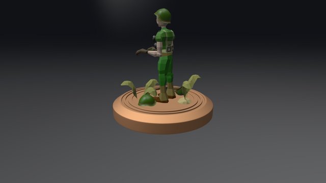 M2UF3 Zombie EX2 Joan Carles Fiueras3 3D Model