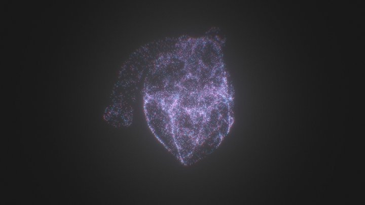 Heart hologram | oxterium 3D Model