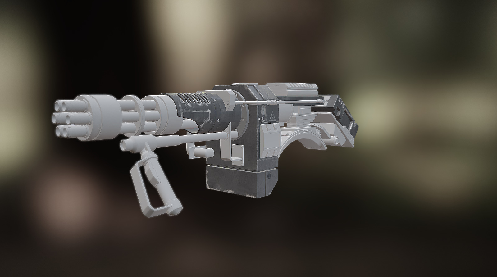 Shoulder Mounted Minigun Wip 3d Model By Arielshtern 83bb0e6