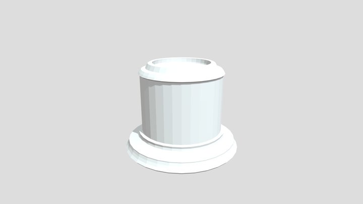 Scifi Canister 3D Model