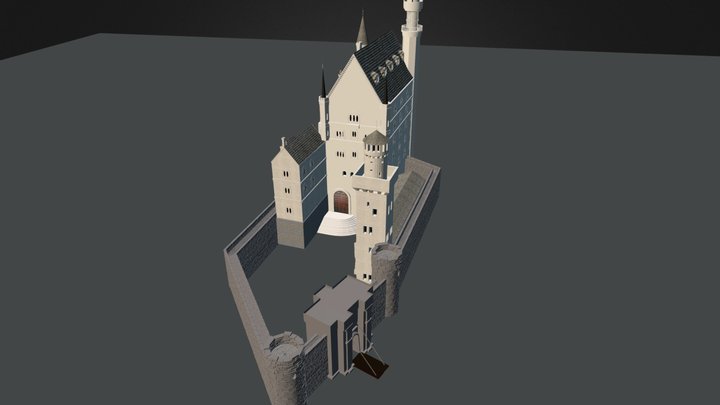 Замъкът Нойшванщайн 3D Model
