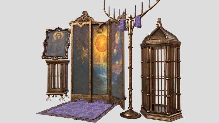 Gothic Pack (Early Preview) 3D Model