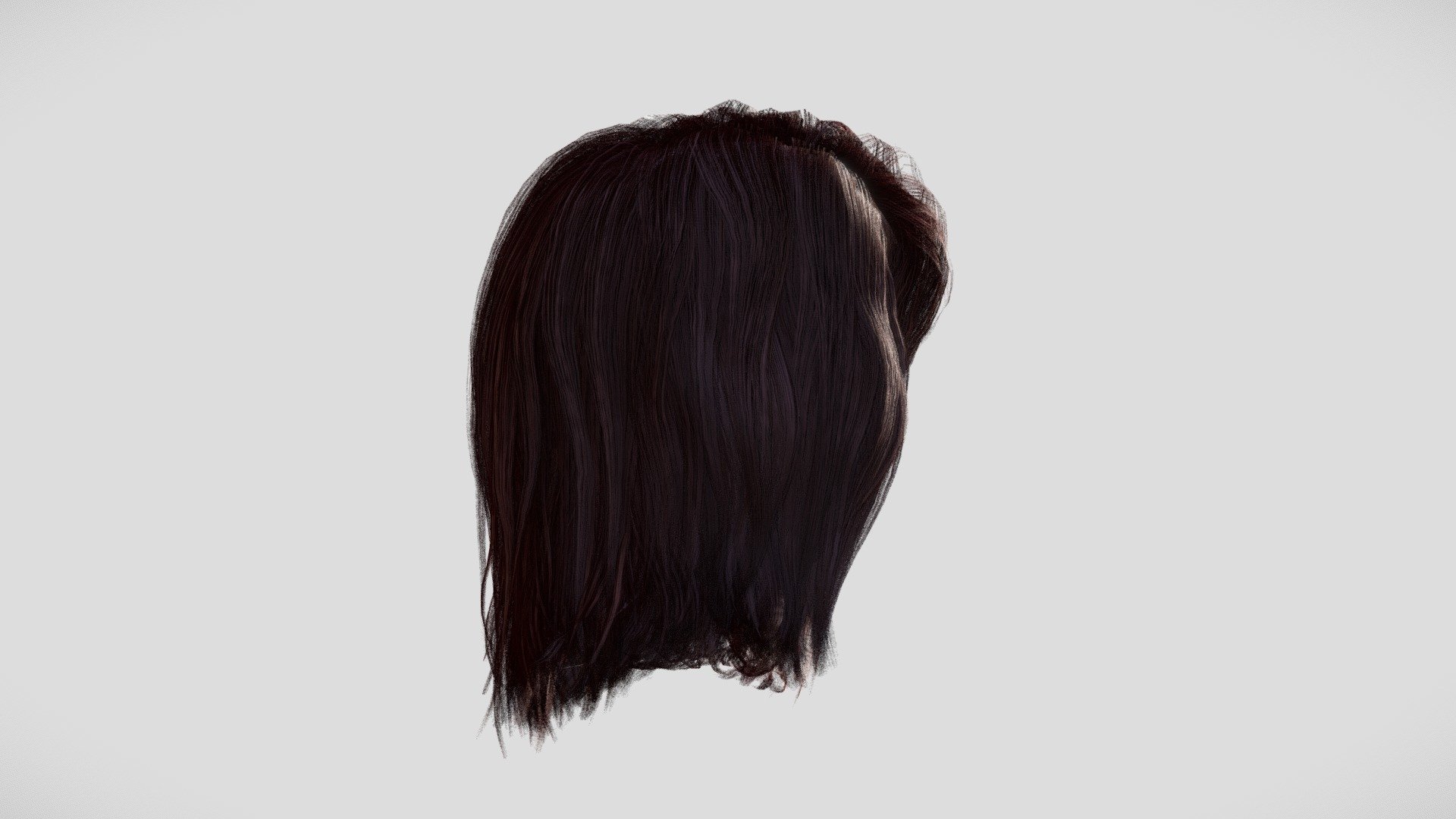 Hair Female - 016 - Buy Royalty Free 3D model by Scanlab Photogrammetry ...