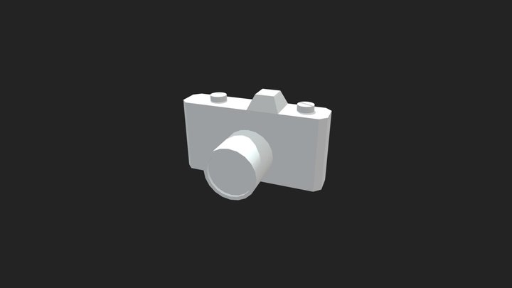 Retro Camera 3D Model