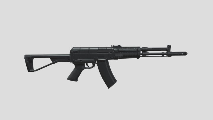 AEK 971 (PBR | Low poly) 3D Model