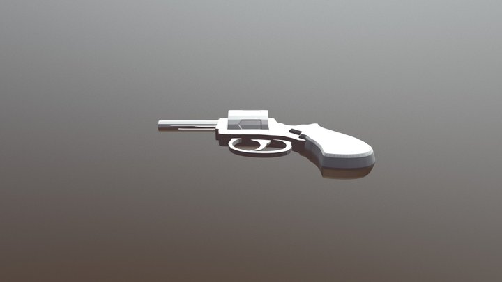 Handmade Gun 3D Model