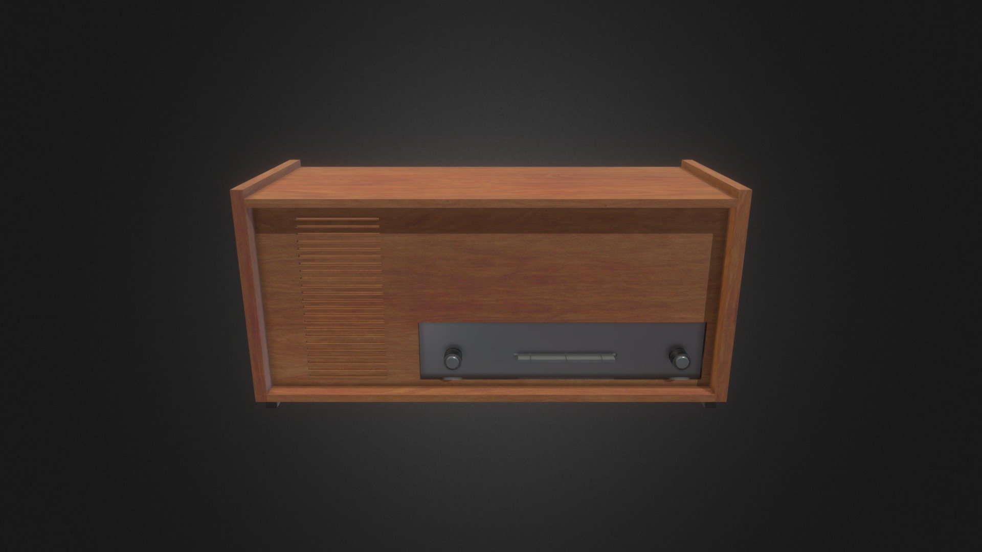 Radio, Game Asset - Download Free 3d Model By Danielboanerges [83c2288 