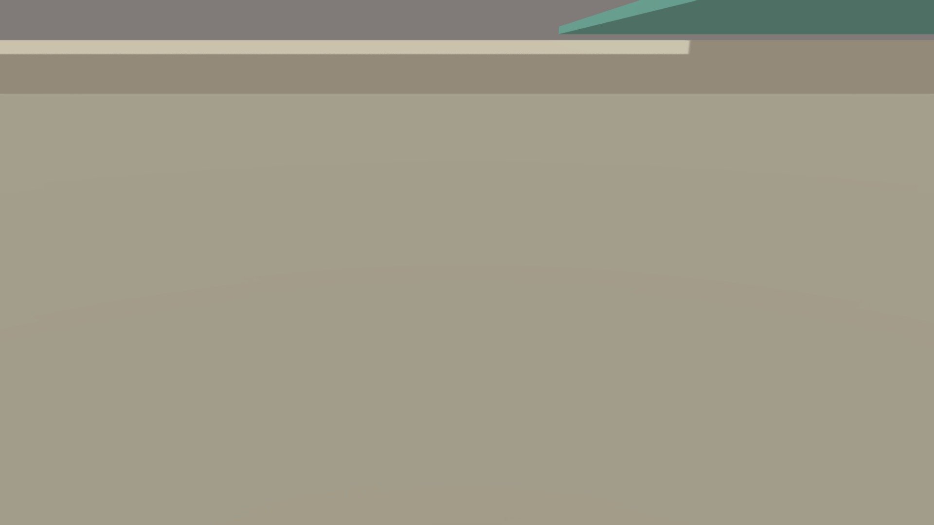 Gloomy low-poly room