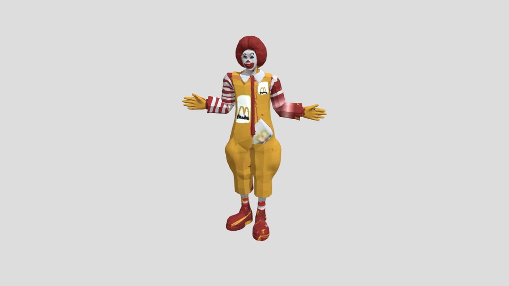 chevycateye2500hd's Ronald McDonald rigged+more