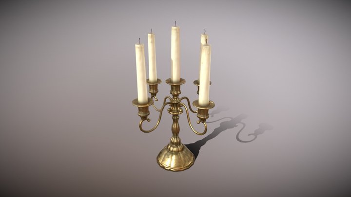candelabrum 3D Model