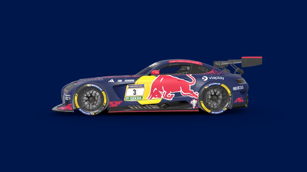 Mercedes Benz AMG GT3 Red Bull