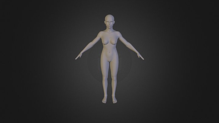 Female Fbx 3D Model
