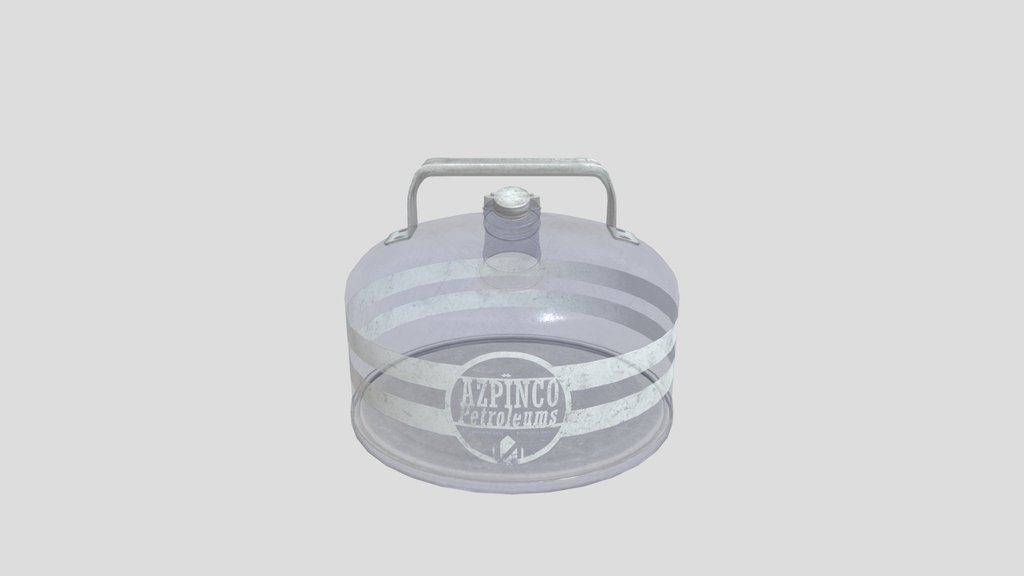 Kettle Style 1 Gallon Oil Can Branded
