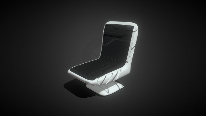 Captain's Chair 3D Model