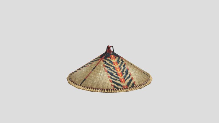SIRUNG Conical Hat 3D Model