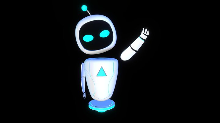IVO – Assistant Robot 3D Model