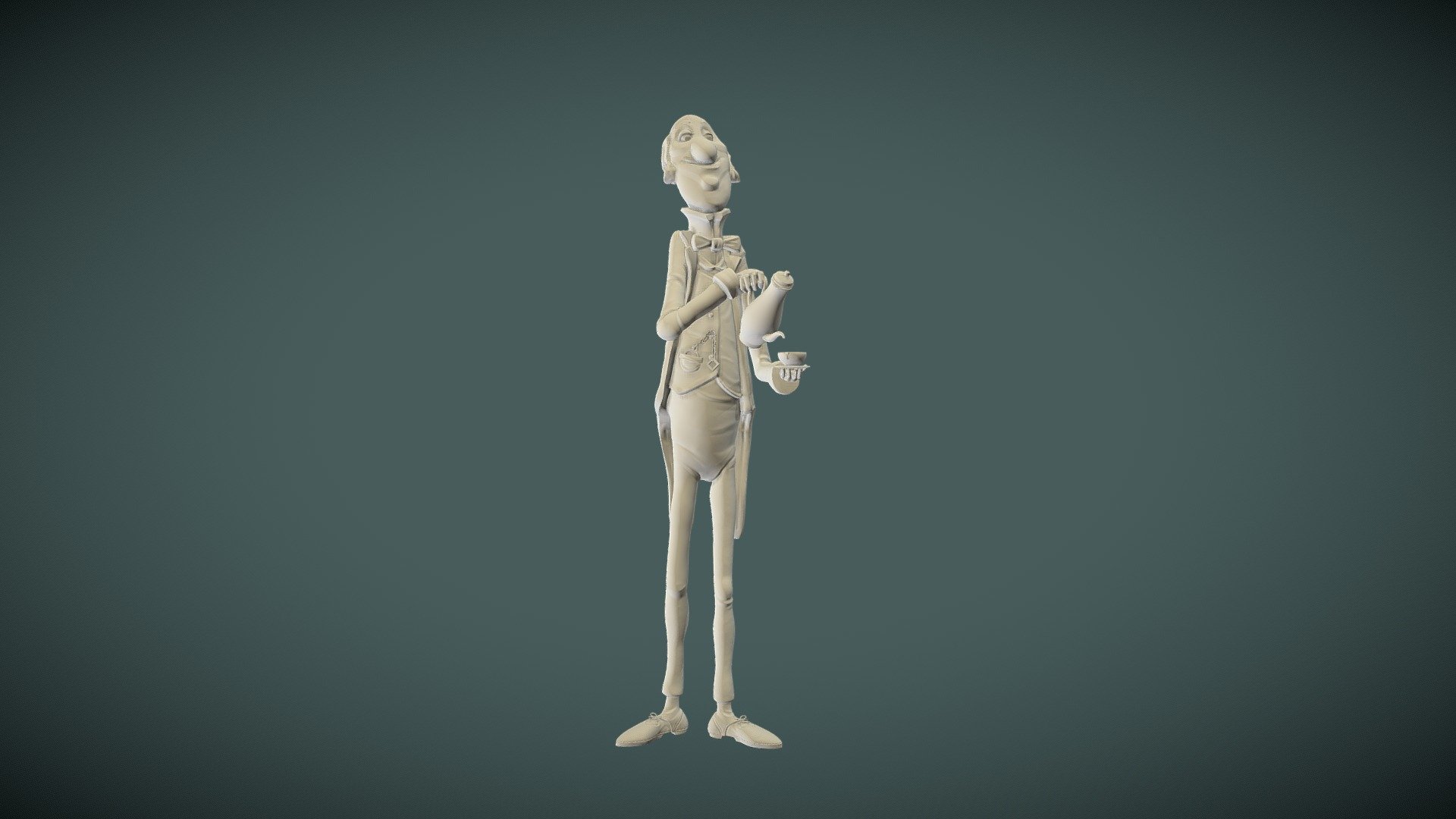 Butler - 3D model by oddbody (@oddcell) [83c78c4] - Sketchfab