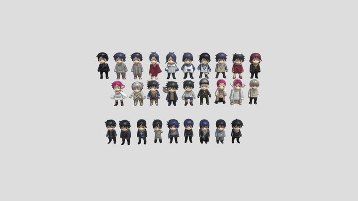 3d Mesh Assets . 3D Model