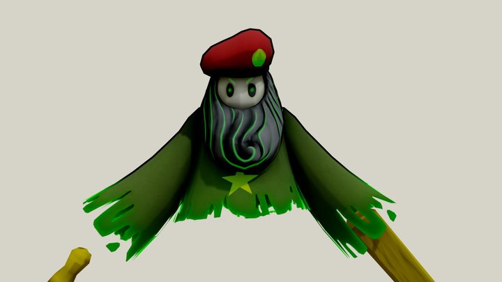 Fantasma del castrochavismo 3D Model