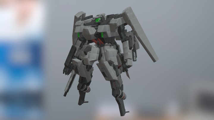 GRⅡ ReArmed 3D Model