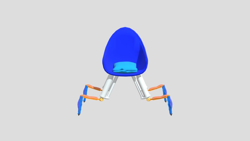 Advanced Mechanical Robotic 3D Chair