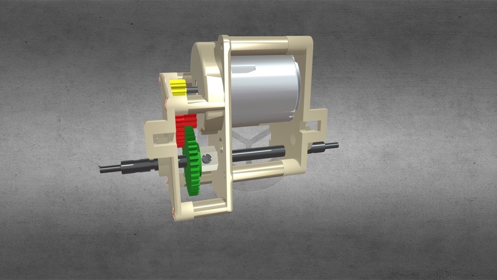 Gear Box with 3V DC Motor