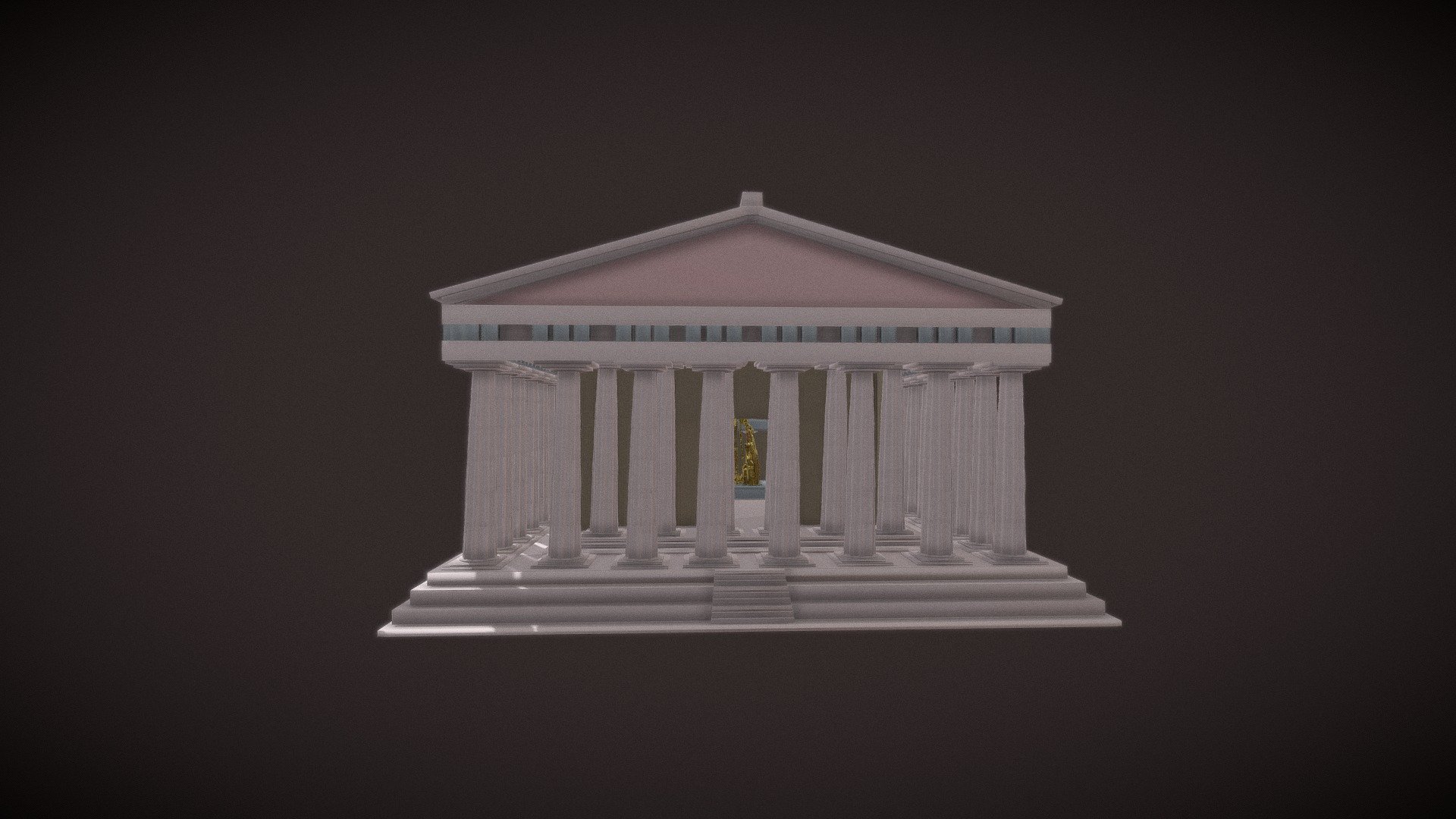 parthenon - 3D model by nknakap [83cb1a6] - Sketchfab