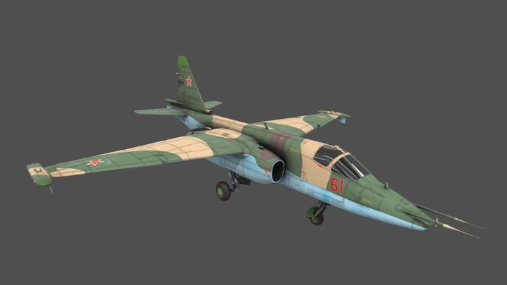 Su25 3D Model