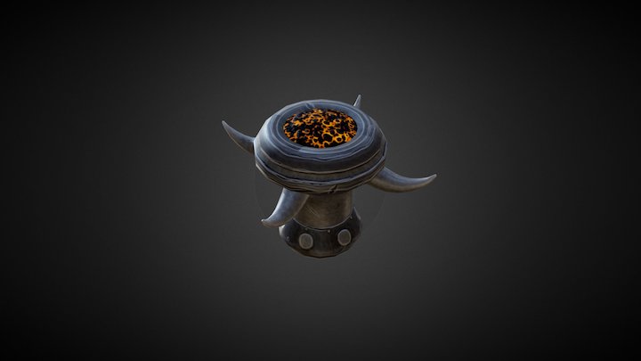Standing Torch (STYLIZED TORCHES) 3D Model
