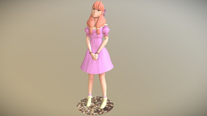 Suri - The princess of Puregan kingdom 3D Model