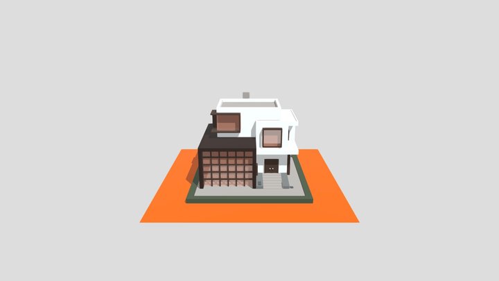 Modern House 3D Model