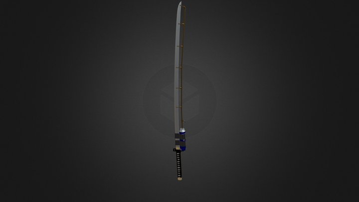 Torch Katana 3D Model