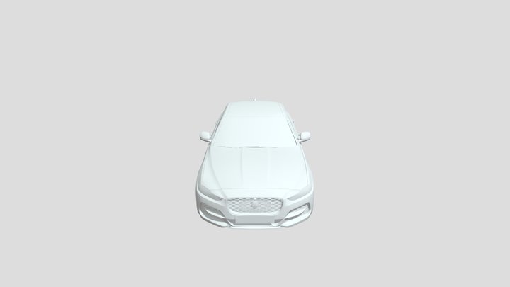 Jaguar XE 2020 – Modello 3D gratuito STL