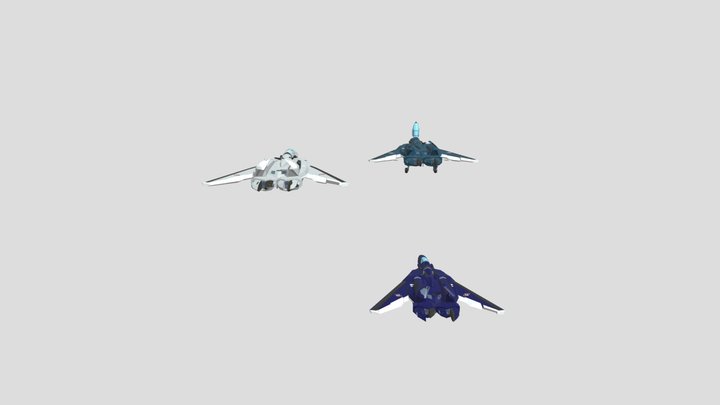 Macross VF-171 Nightmare basic UV textured. 3D Model