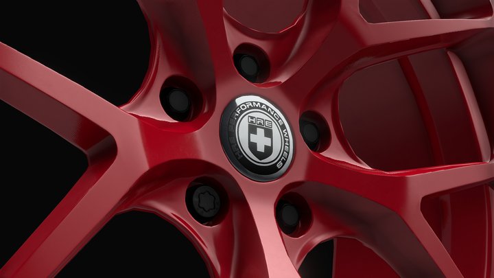 HRE Wheel 3D Model