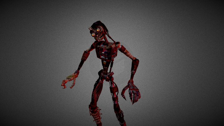 Old Endo/Mimic + animations 3D Model