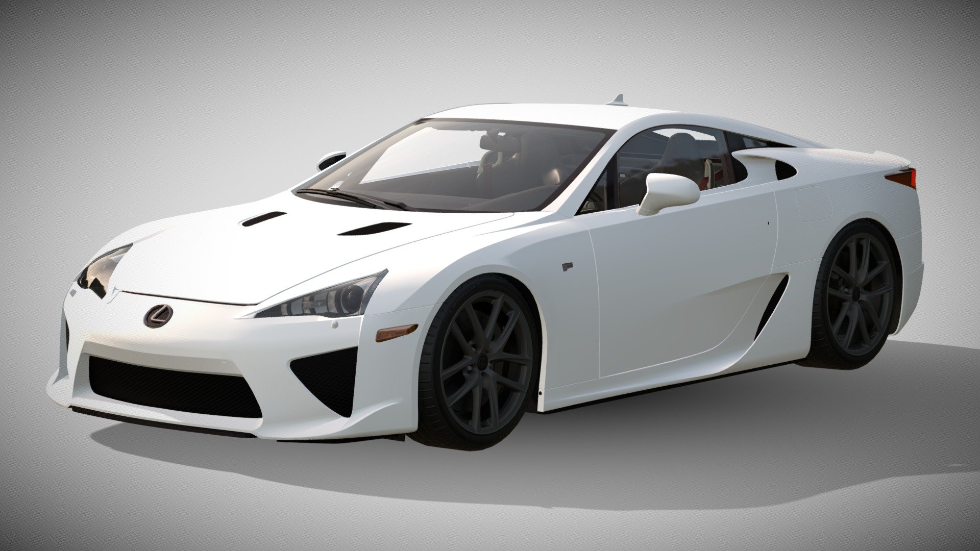 2011 Lexus LFA - Download Free 3D model by Ddiaz Design (@ddiaz