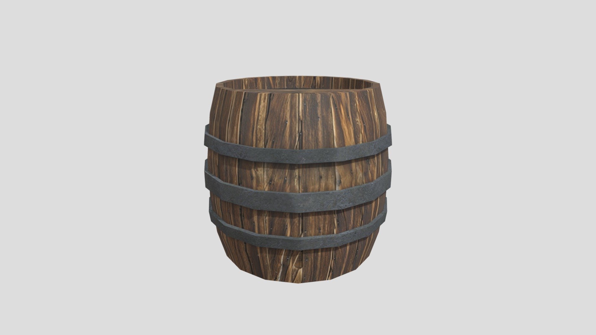 Wooden Barrel