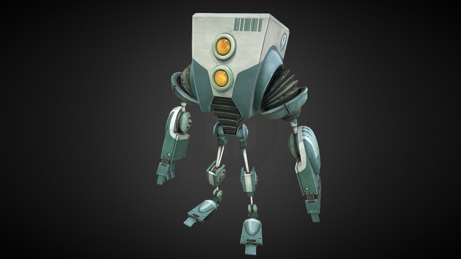 Box RoBot 9 - 3D model by hansolocambo [83d1511] - Sketchfab