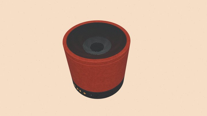 Bluetooth Speaker 3D Model